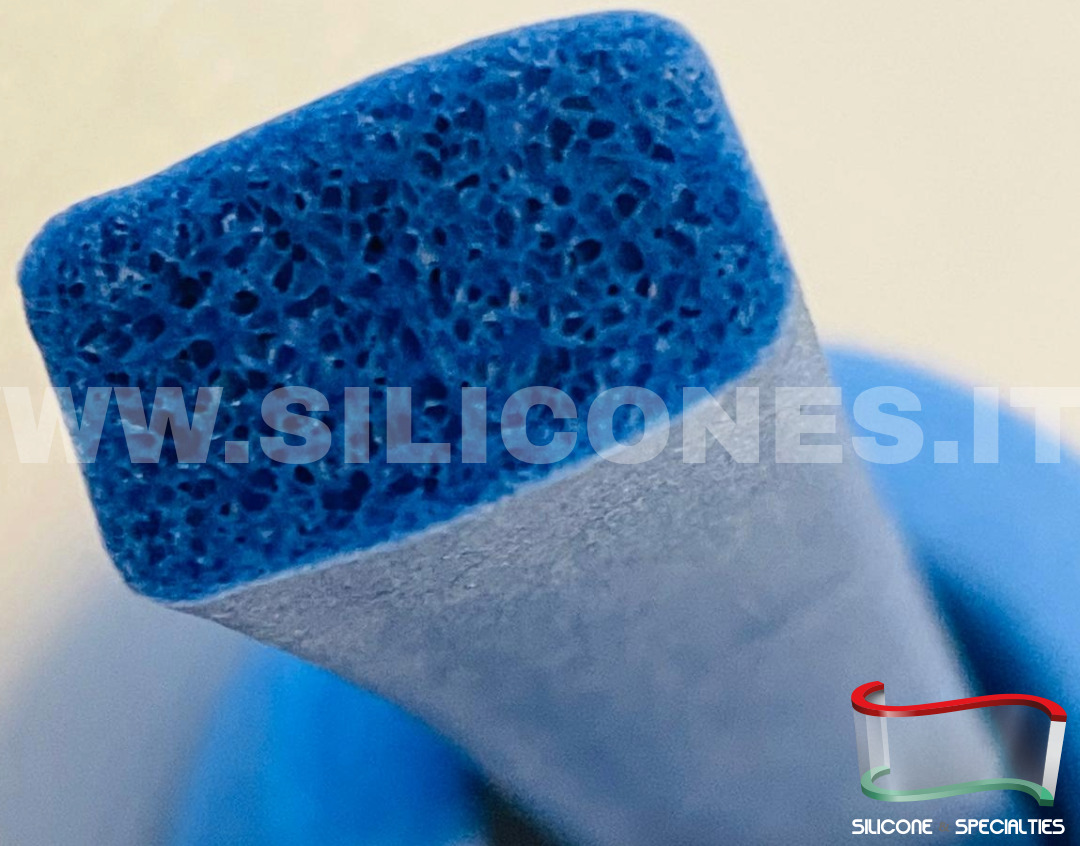 PROFILI IN SILICONE ESPANSO FDA METAL DETECTABLE